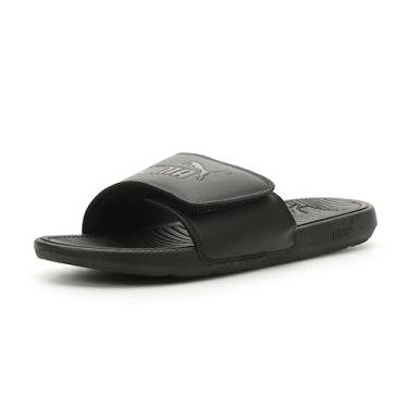 Imagem de PUMA Sandália masculina Cool Cat 2.0 com gancho e laço, Preto, 42