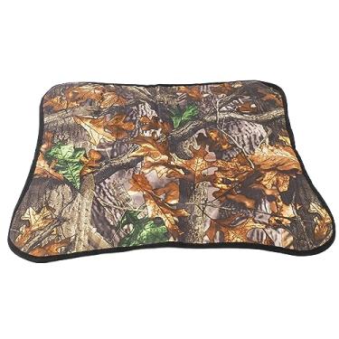 Imagem de Cama de Acampamento para Cães, Colchão de Dormir Portátil para Cães, Almofadas para Canil, Suporte de 4 Pernas, Colchão Elevado para Cães, Almofada de Pano (folha de Carvalho L)