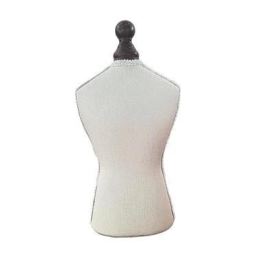 Imagem de UGPLM Colar Corrente Modelo de Busto com Renda Expositor Decorativo Display Expositor Busto Grace Girls Porta Joias Manequim para Apresentação em Bancada