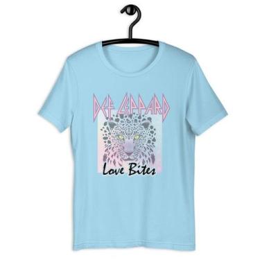 Imagem de Camiseta Blusa Feminina - Onça Def Leppard Rock - Amazing