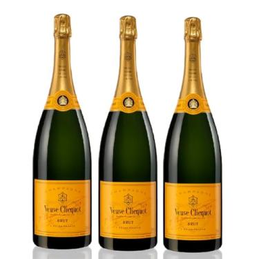 Imagem de Kit 3x Champagne Veuve Clicquot Brut 750ml