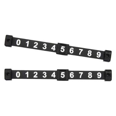 Imagem de Colaxi 2x contador de pontuação de mesa de pebolim mesa de matraquilhos criança 0 a 9 contador de futebol de mesa para acessórios de máquina de futebol, preto