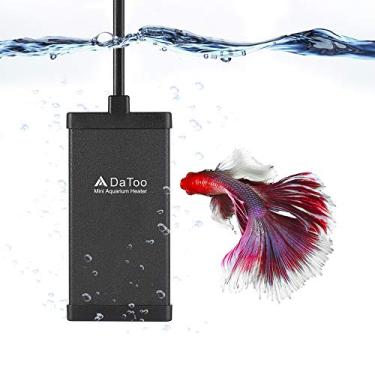 Imagem de Aquecedor de aquário DaToo de 10 watts pequeno para aquário de peixes Mini Betta para 3,8 litros