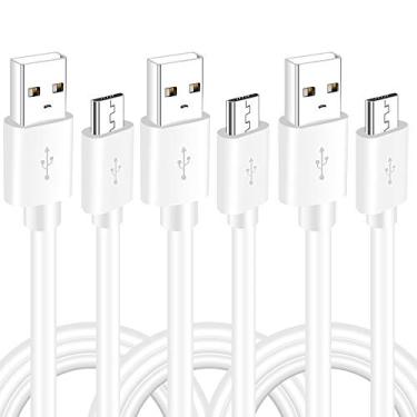 Imagem de SIOCEN Pacote com 3 cabos de extensão USB para câmera WyzeCam, Yi, Oculus Go, Echo Dot Kid Edition, Nest Cam, Kasa Cam, Netvue, Arlo Pro Q, Blink, Furbo Dog, cabo de carregamento USB para câmera de