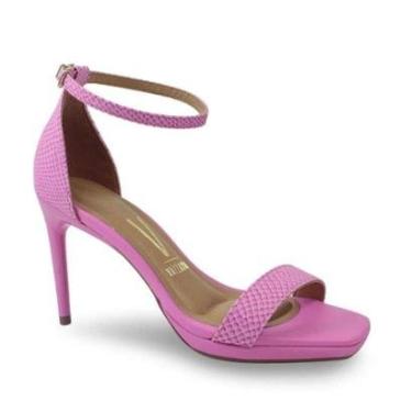 Imagem de Sandália Plataforma em Suede Vizzano Feminina-Feminino