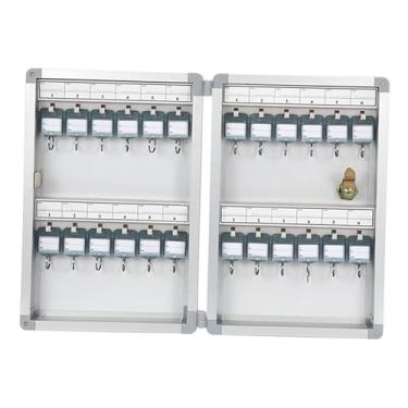 Imagem de Kokiya Caixa de bloqueio de chave, porta-chaves de segurança, suporte de parede, organizador de chave, armário para casa, garagem, carros, concessionárias de, Posição de 24 teclas