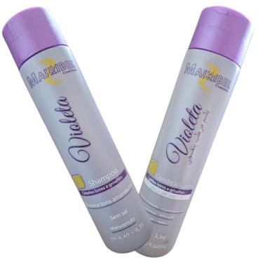 Imagem de Shampoo e Condicionador Violeta P/Cabelos Loiros e Grisalhos