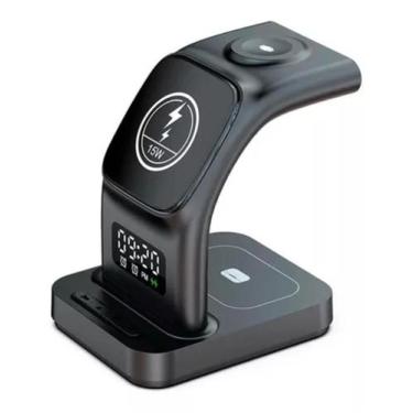 Imagem de Carregador Por Indução Função 5 Em 1 Para Celular S21 Fe - FAM