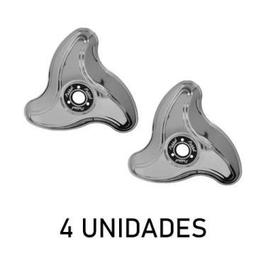 Imagem de Calota Hélice 3 Pontas Alta Aro 20/22 Lado Esquerdo - 4 Un - Fabbof