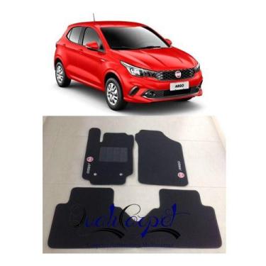 Imagem de Jogo Carpete/tapete Base Borracha Personalizado Fiat Argo - QualiCarpe