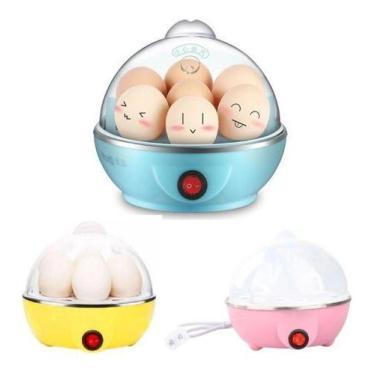 Imagem de Maquina Aparelho Cozedor ovo Eletrico 110V Vapor cores sortidas - ZEM