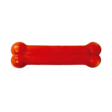 Imagem de Brinquedo Furacão Pet Osso Plaque Ataque Liso Vermelho para Cães - Tam