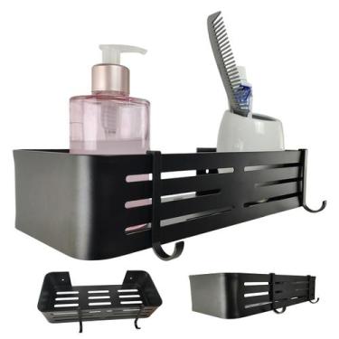Imagem de Suporte Porta Shampoo Banheiro Box Prateleira Utensilios Organizaçao C