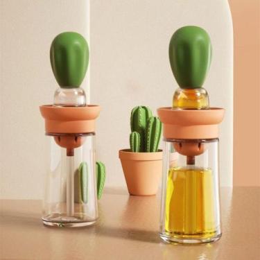 Imagem de Porta Dispenser Oleo Azeite Pincelador Culinário De Silicone - MRS
