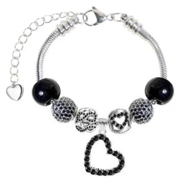 Imagem de White Birch Pulseiras Pandora para mulheres, opções de tamanho Infinity Love 6,3 6,7 7,1 7,5 7,9 8 8,3 8,5 9 9 10 28 cm + extensor de 5 cm, Pedra preciosa, Zircônia cúbica