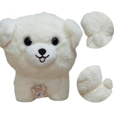 Imagem de Pelúcia Lulu's Filhote de Cachorrinho Branco 16cm Fun - Fun Divirta-se