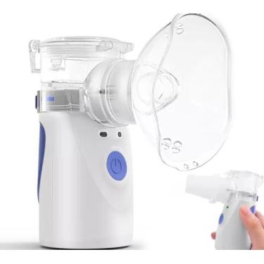 Imagem de Nebulizador Sem Barulho Portátil Bivolt Ou Pilha - Mesh