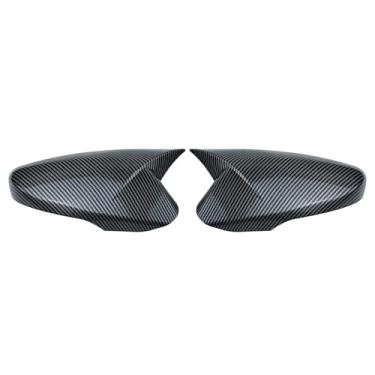 Imagem de 1 par de capa de espelho lateral, para Hyundai Veloster 2012 2013 2014 2015 2016 2017Acabamento da tampa do espelho retrovisor
