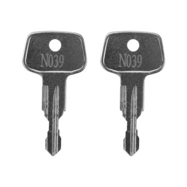 Imagem de Screw Man Chave de substituição de rack de carro N039 (2 peças) serve para Thule Roof Racks, trilhos, transportadores de carga no telhado, caixa de carga, transportadores, barras transversais