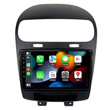 Imagem de Atualização estéreo para Dodge Journey Radio 2012-2020 com câmera de backup sem fio Carplay Android Auto e Free Backup 22.9 cm IPS Touchscreen Car Stereo GPS Navigation Replacement for Car Head Unit