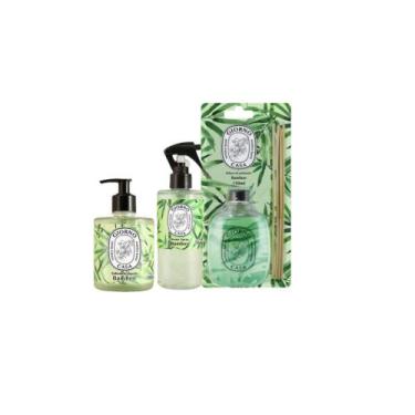 Imagem de Kit Giorno Casa Sentire Bene Bamboo (3 produtos)