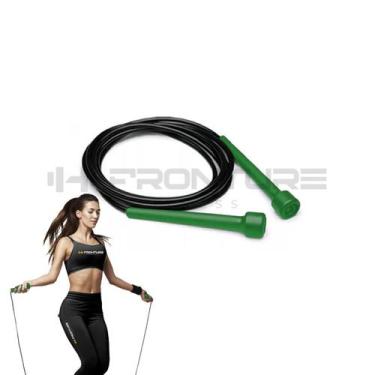 Imagem de Corda De Pular VERDE Exercício Funcional Academia Fitness Profissional