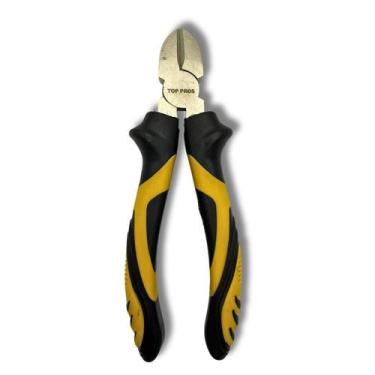 Imagem de Alicate Corte Diagonal 6" Niquelado Aço Carbono 160mm Para Fio Arame e