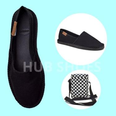 Imagem de Kit Alpargata + Shoulder Bag Havaianas Tradicional Feminino e Masculin