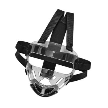 Imagem de menolana Taekwondo Máscara Facial Protetor Facial Boxe Capacete Máscara Taekwondo Face Shield Capa de Proteção Facial para Sanda Treinamento Karate