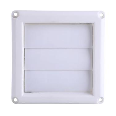 Imagem de Grade de Ventilação de Ar de Plástico Capa Grade de Ventilação do Duto Com Rede para Aberturas de Teto Circulação Ao Ar Livre Evitar Entrada Escritório Casa (15 * 15cm)