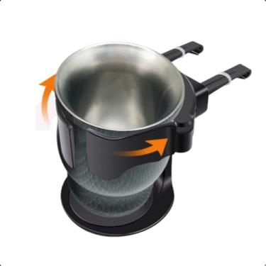 Imagem de Suporte De Porta Cuia Regulável Carros Suporte Universal Veicular Para Copos, Latas e Térmicos.