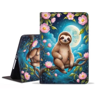 Imagem de stmedazm Capa para Samsung Galaxy Tab S10 Plus (2024)/S9 Plus/S9 FE Plus 5G 12,4 polegadas (2023), capa dobrável de couro sintético premium com suporte para despertar/hibernar automaticamente -