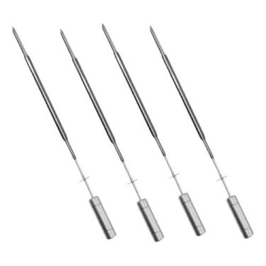 Imagem de 4 Espetos Picanha Inox para Kit Giratório Brasa Grill