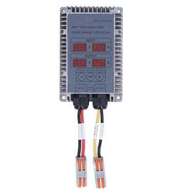 Imagem de MUNEFE Controlador de carga solar MPPT, regulador solar de controle inteligente, regulador de painel solar de controle ajustável para a maioria das bateria (200w)