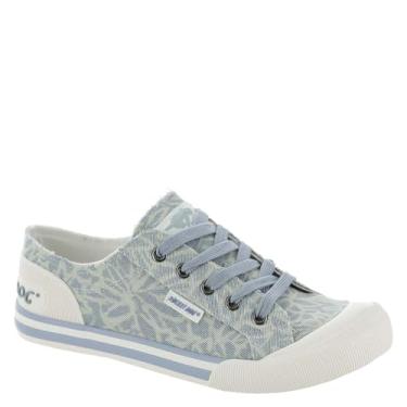 Imagem de Rocket Dog Tênis confortável de espuma de pelúcia Jazzin, Azul claro enevoado, 37