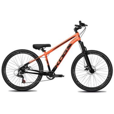 Imagem de Bicicleta Aro 29 KOG 1X7 Tipo Freeride Viking Hupi Gios, Preto degrade