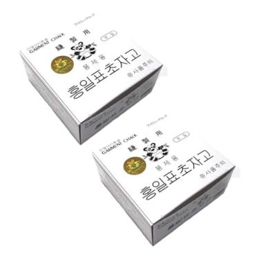 Imagem de 100 Giz Mágico Panda Marcar Riscar Tecido Some Com Calor | Some com o Calor do Ferro Solução Ideal Para Marcação De Traçados Em Tecidos, Facilitando Medições, Cortes E Costura