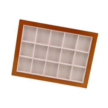 Imagem de simhoa Jóias Jóias Bandejas de Armazenamento de de de Decoração de Casa Esportiva Vandela Exibir para Vender Brincos, 15 Grades