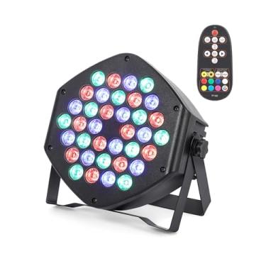Imagem de Litake Pacote Com 1 Unidade De Luzes Led Recarregáveis Sem Fio, Iluminação De Palco Rgb De 36 W, Alimentada Por Bateria, Para Eventos, Dj, Festa De Casamento
