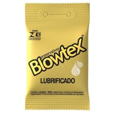 Imagem de Preservativo Blowtex Lubrificado - 12 pacotes c/ 3 unidades