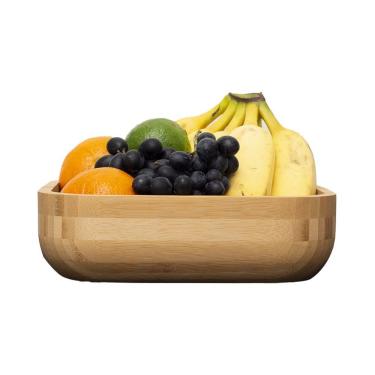 Imagem de Bowl De Bambu Oikos 23cm Quadrado Multiuso