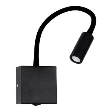 Imagem de Arandela Led 3w Pix 3000k Ip20 Bivolt Preta Nordecor