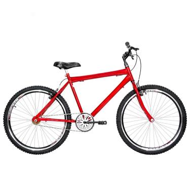 Imagem de Bicicleta Masculina Aro 26 Mtb Aero Cor Vermelha E Preta