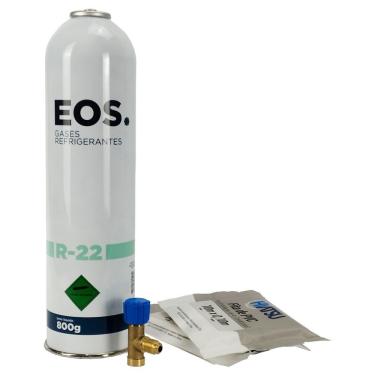 Imagem de Gás Para Ar Condicionado R22 Com Válvula + 2 Fitas Pvc 1 Unidade