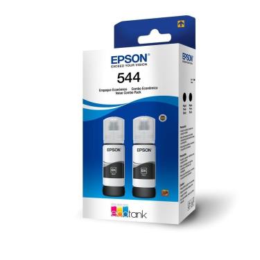 Imagem de Kit 2 Garrafas Pretas Epson T544