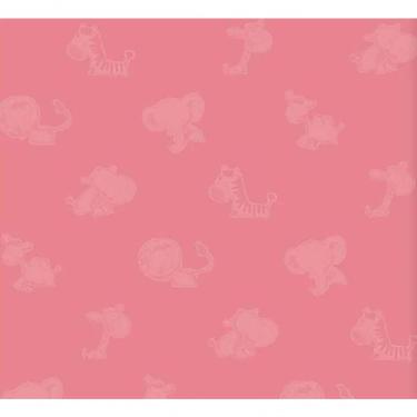 Imagem de Papel De Parede Safari Friends Infantil Rosa Sf6225
