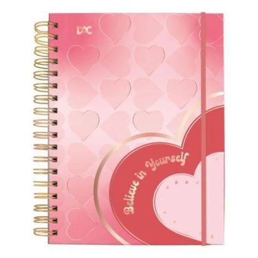 Imagem de Mini Caderno Smart Milky C/10 Divisorias - Dac Cor Rosa - Napolestore