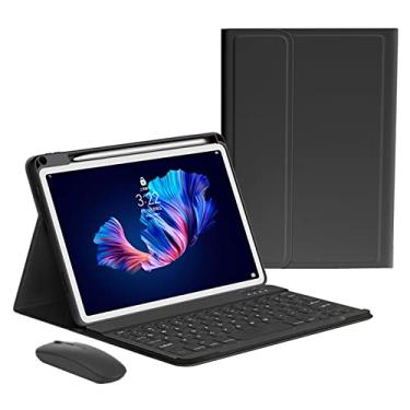 Imagem de kaitesi Capa Para Teclado E Mouse Ipad Pro 13" M4 Com Mouse, Removível Magneticamente, Cor M4, Preta