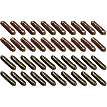 Imagem de Fusivel Louça 15/30 Amper (kit C/ 40 Pçs) Fusca Brasilia Vt