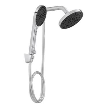 Imagem de Ducha De Parede Deca Redonda Cromada Com Chuveirinho